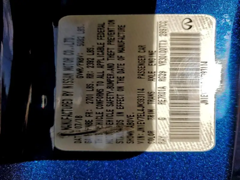 2018 INFINITI Q60 LUXE 300  