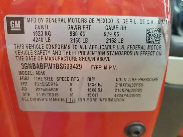 2011 CHEVROLET HHR LT  