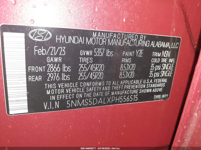 2023 HYUNDAI SANTA FE CALLIGRAPHY