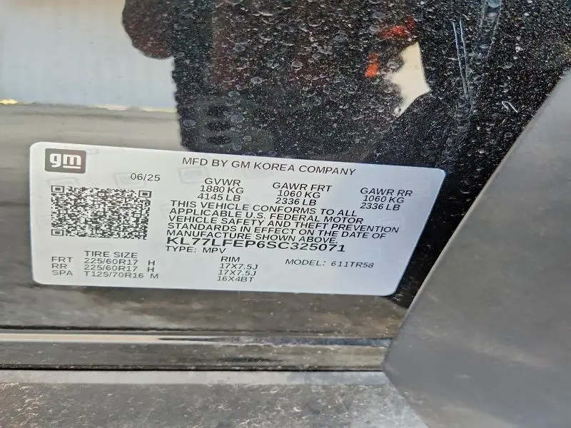 2025 CHEVROLET TRAX LS  