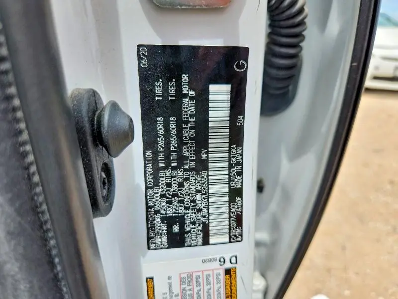 2020 LEXUS GX 460 PREMIUM  