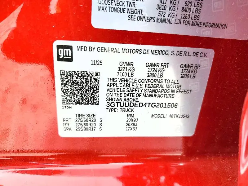 2026 GMC SIERRA K1500 SLT  