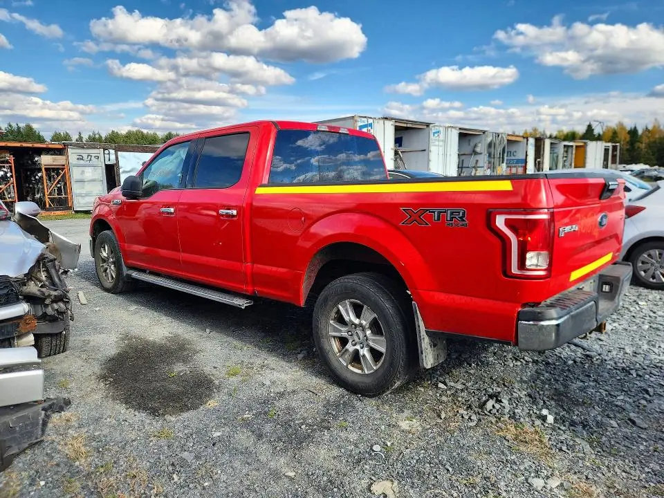 2016 FORD F150 SUPERCREW  