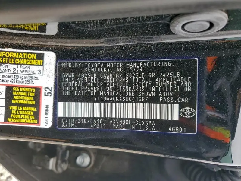 2025 TOYOTA CAMRY XSE  