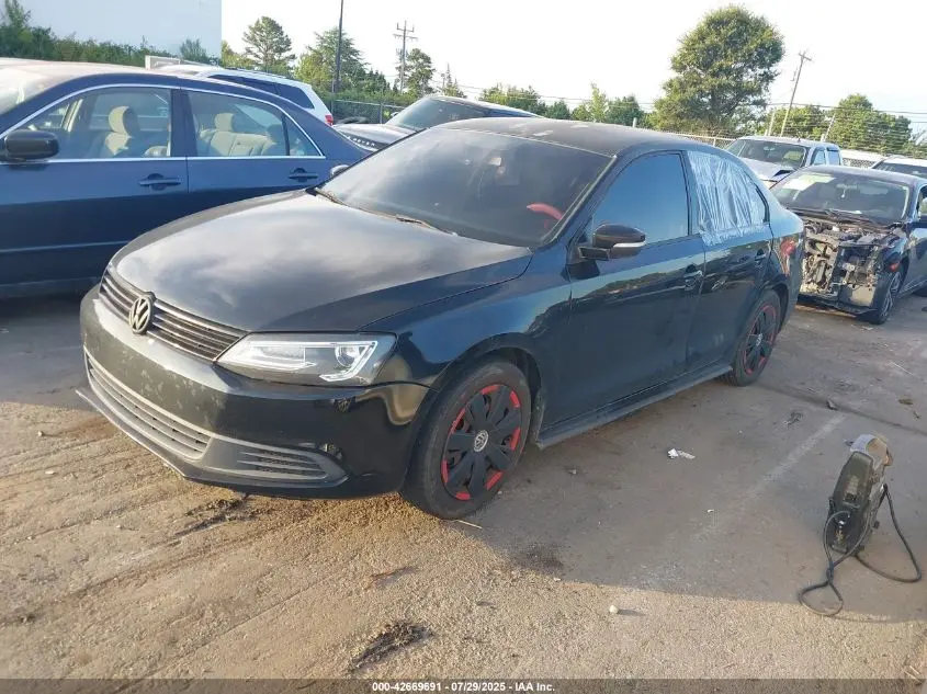 2012 VOLKSWAGEN JETTA 2.5L SE