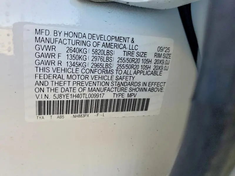 2026 ACURA MDX TECHNOLOGY  