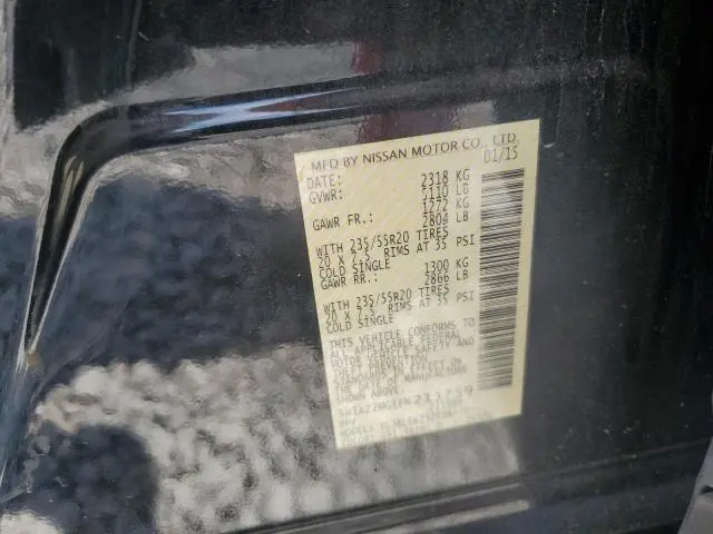 2015 NISSAN MURANO S