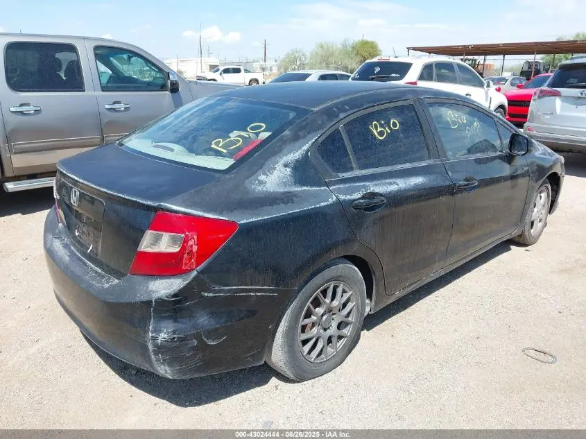 2012 HONDA CIVIC LX