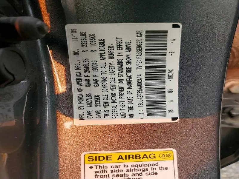 2010 ACURA TL   