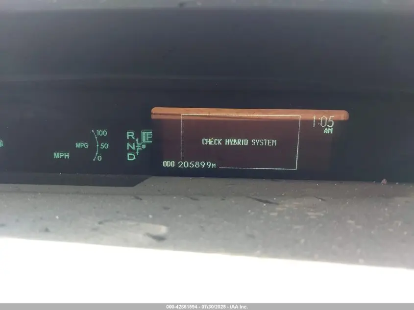 2011 TOYOTA PRIUS FOUR