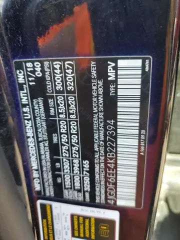 2019 MERCEDES-BENZ GLS 450 4MATIC  