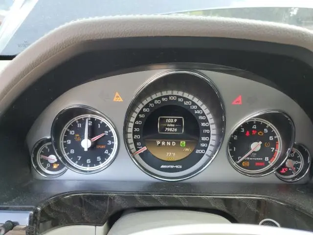 2012 MERCEDES-BENZ E 63 AMG  