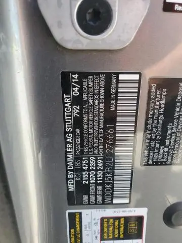 2014 MERCEDES-BENZ E 350  