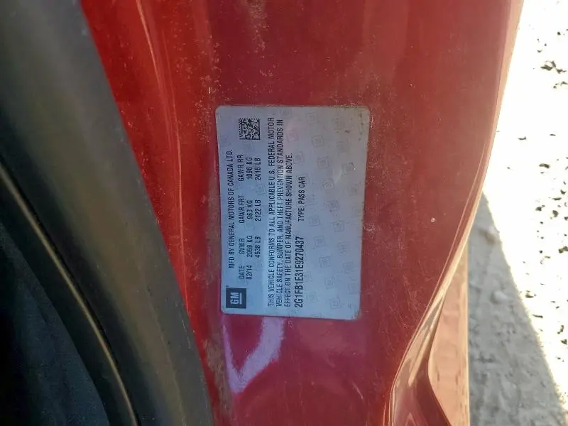 2014 CHEVROLET CAMARO LT  