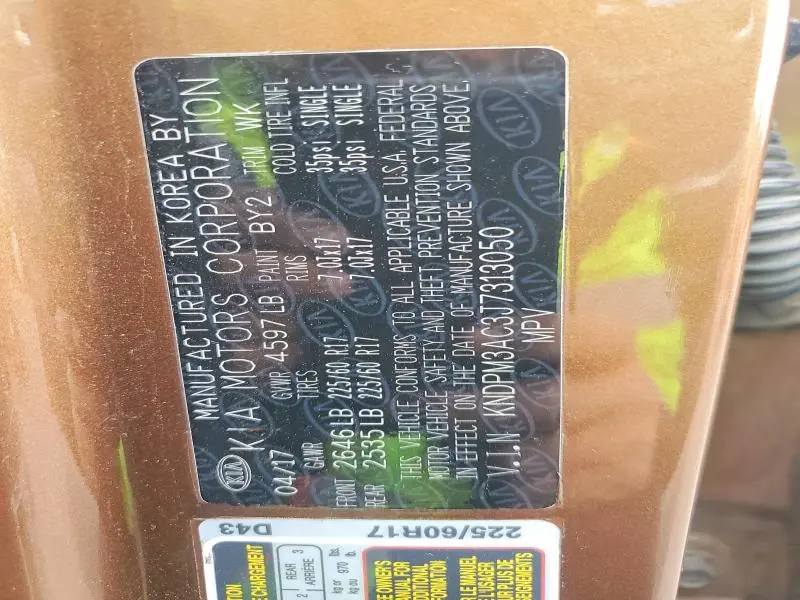 2018 KIA SPORTAGE LX  