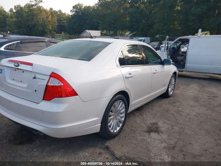 2012 FORD FUSION HYBRID  