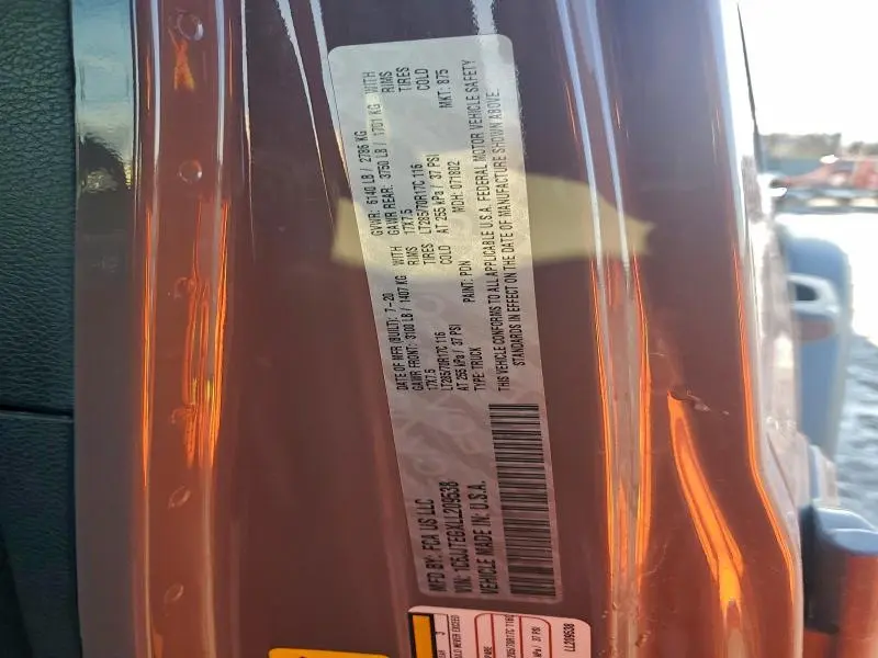 2020 JEEP GLADIATOR MOJAVE  