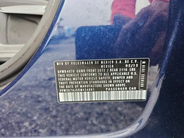 2013 VOLKSWAGEN JETTA BASE  