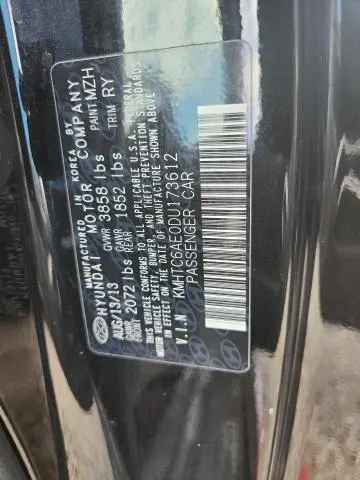 2013 HYUNDAI VELOSTER TURBO  