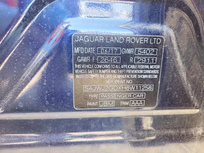 2017 JAGUAR XJL PORTFOLIO  