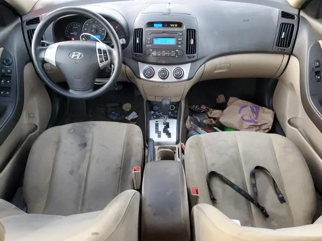 2010 HYUNDAI ELANTRA BLUE  