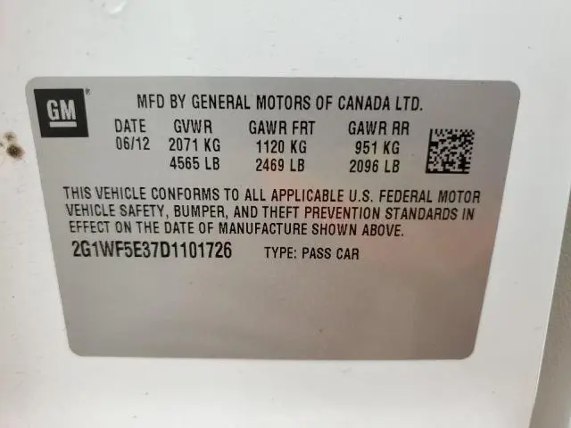 2013 CHEVROLET IMPALA LS  