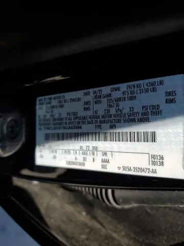 2022 FORD ESCAPE SEL  