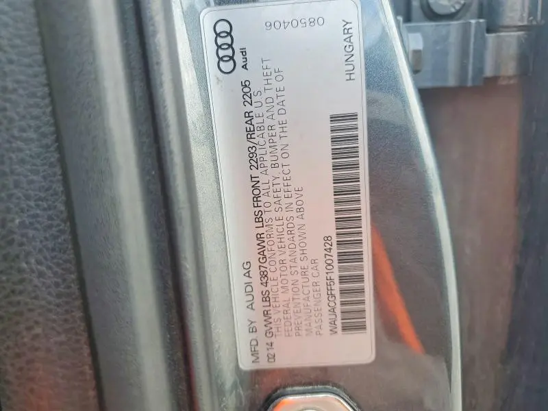 2015 AUDI A3 PREMIUM  