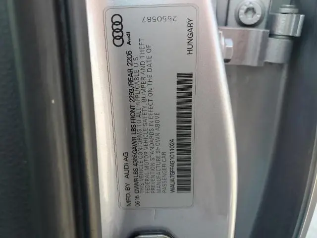 2016 AUDI A3 PREMIUM  