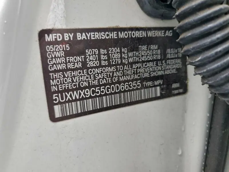 2016 BMW X3 XDRIVE28I  