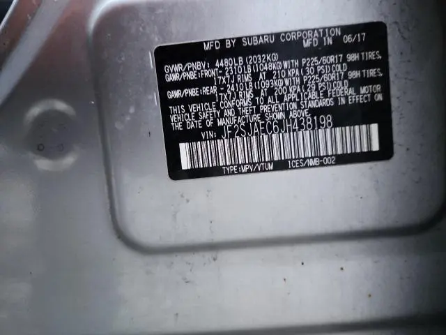 2018 SUBARU FORESTER 2.5I PREMIUM  