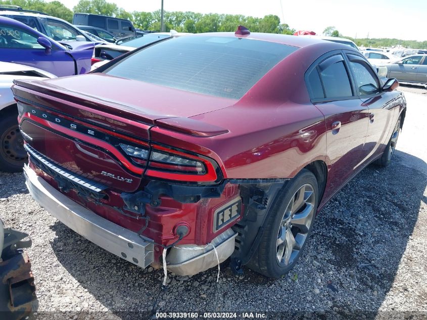 2017 DODGE CHARGER SXT RWD