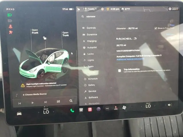 2023 TESLA MODEL 3   
