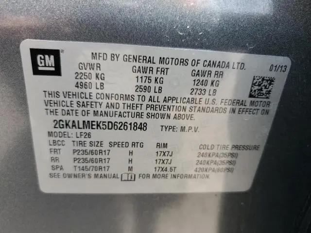 2013 GMC TERRAIN SLE  