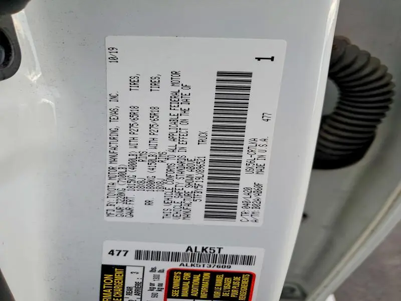 2020 TOYOTA TUNDRA DOUBLE CAB LIMITED  