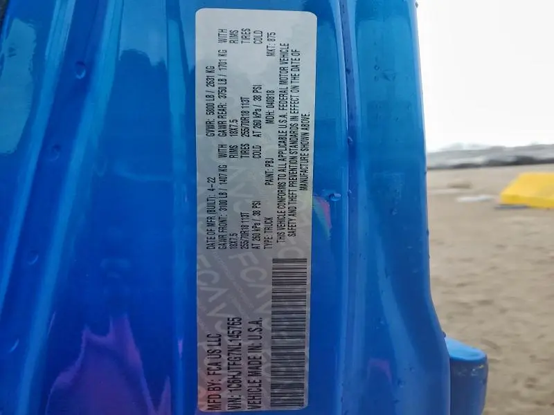 2022 JEEP GLADIATOR OVERLAND  