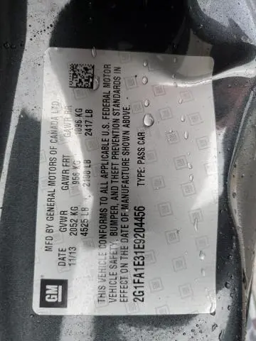 2014 CHEVROLET CAMARO LS  