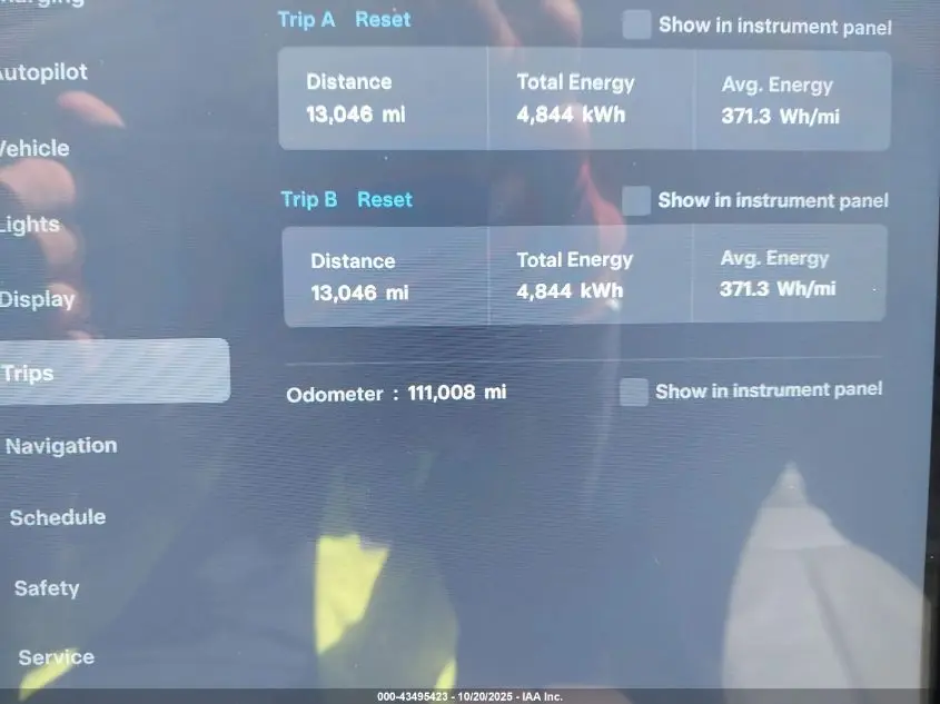 2014 TESLA MODEL S P85