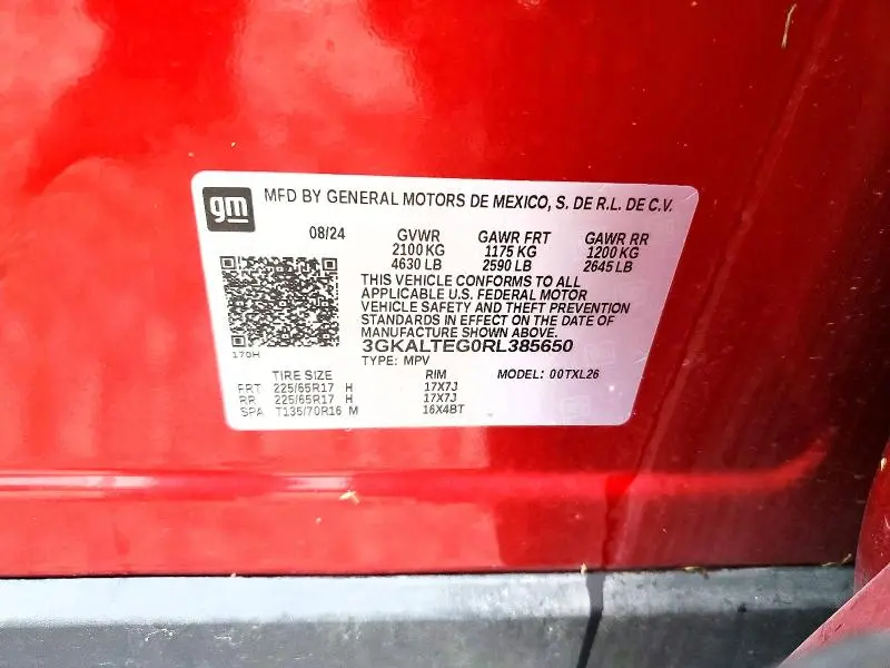 2024 GMC TERRAIN SLE  