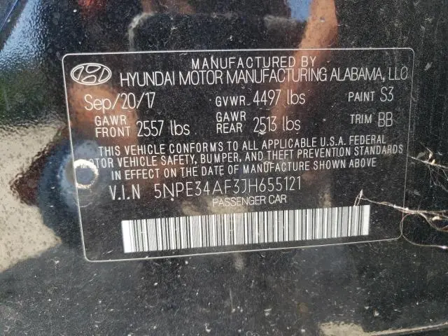 2018 HYUNDAI SONATA SPORT  