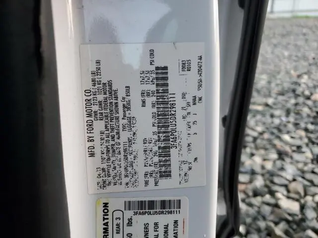 2013 FORD FUSION SE HYBRID  