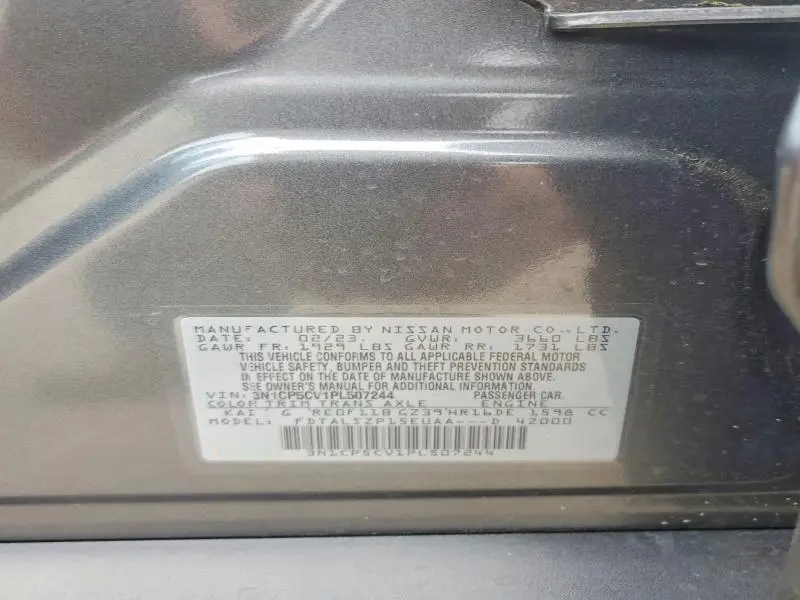 2023 NISSAN KICKS SV  
