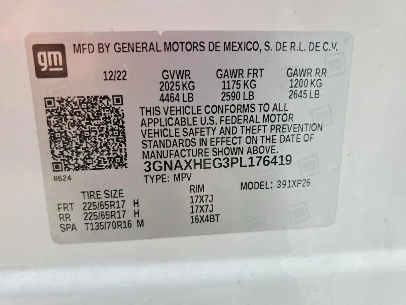 2023 CHEVROLET EQUINOX LS  