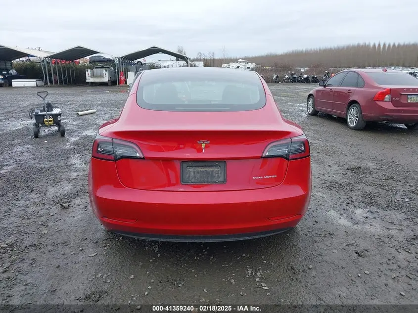 2022 TESLA MODEL 3 LONG RANGE DUAL MOTOR ALL-WHEEL DRIVE