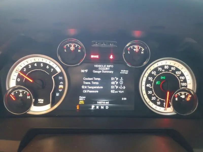 2014 RAM 1500 LARAMIE  