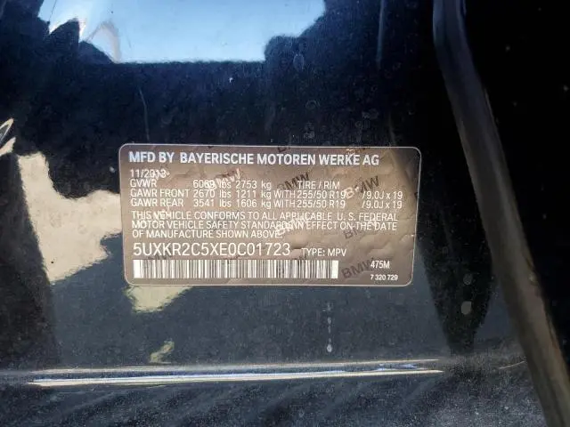 2014 BMW X5 SDRIVE35I  