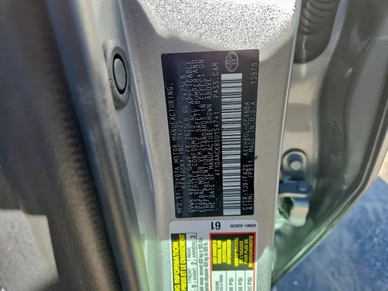 2025 TOYOTA CAMRY XSE  