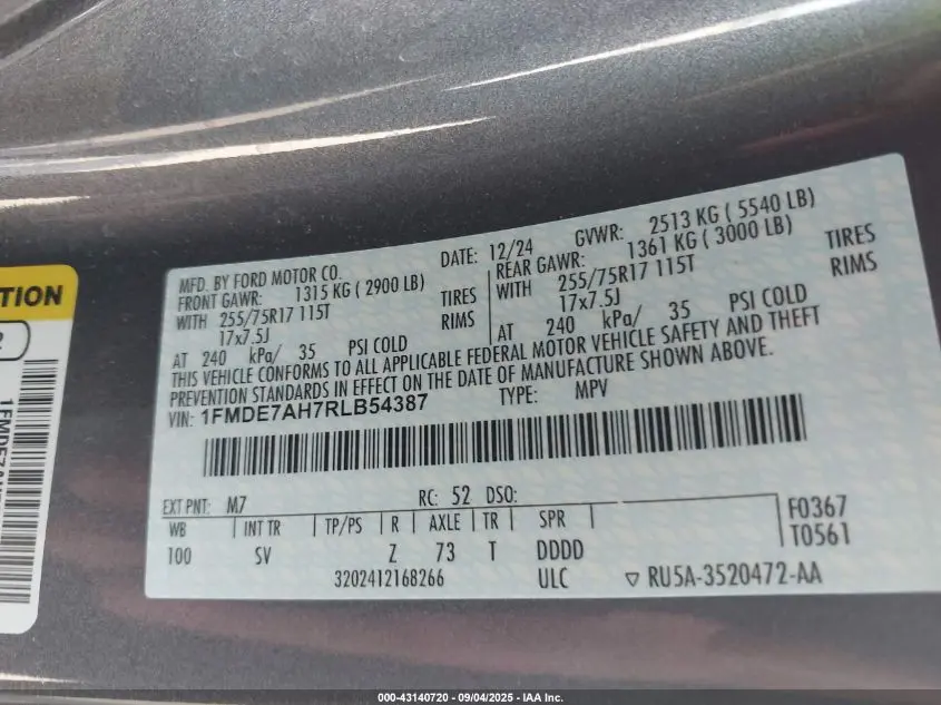 2024 FORD BRONCO BIG BEND