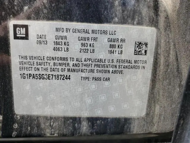 2014 CHEVROLET CRUZE LS  