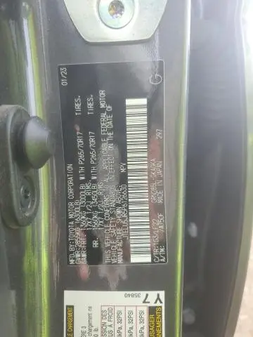 2023 TOYOTA 4RUNNER SE